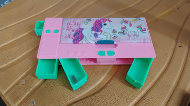 Multi Purpose Gadget Jumbo Pencil Box Compass  Jumbo 2 Side Slot Geometry Box Compass Use School , Traveling & Studio